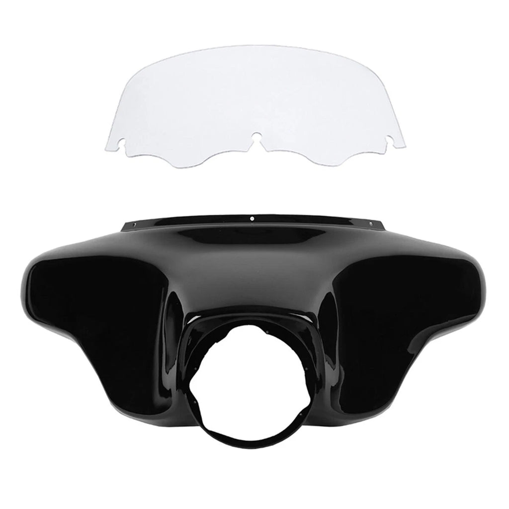 Batwing Outer Fairing 8" Clear Windshield for Harley Street Glide (1996–2013)