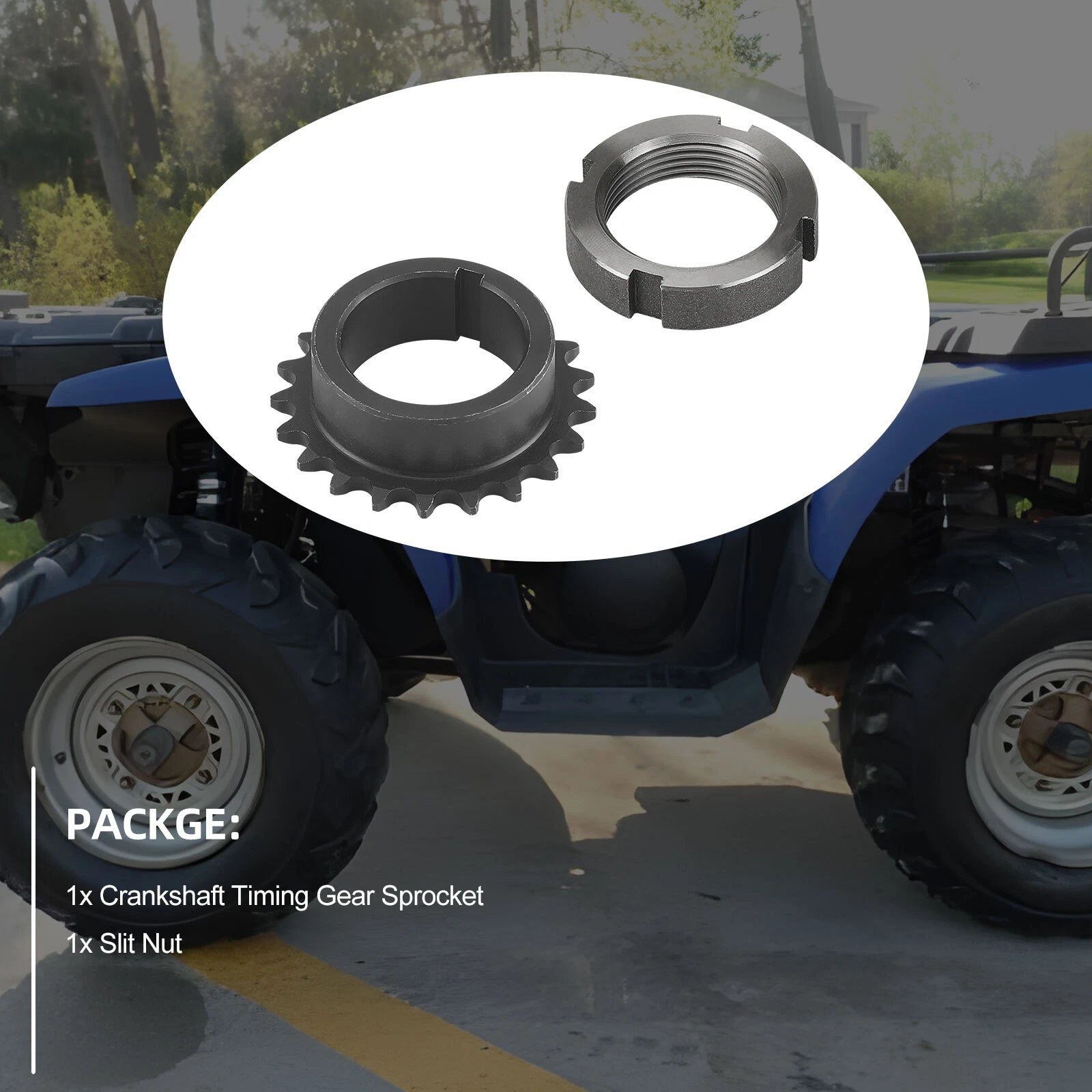 Crankshaft Timing Gear Sprocket 3084882 for Polaris Scrambler 500 (1997–2012)