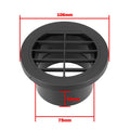 75mm Diesel Heater Ducting Vent Outlet Long lasting Durability