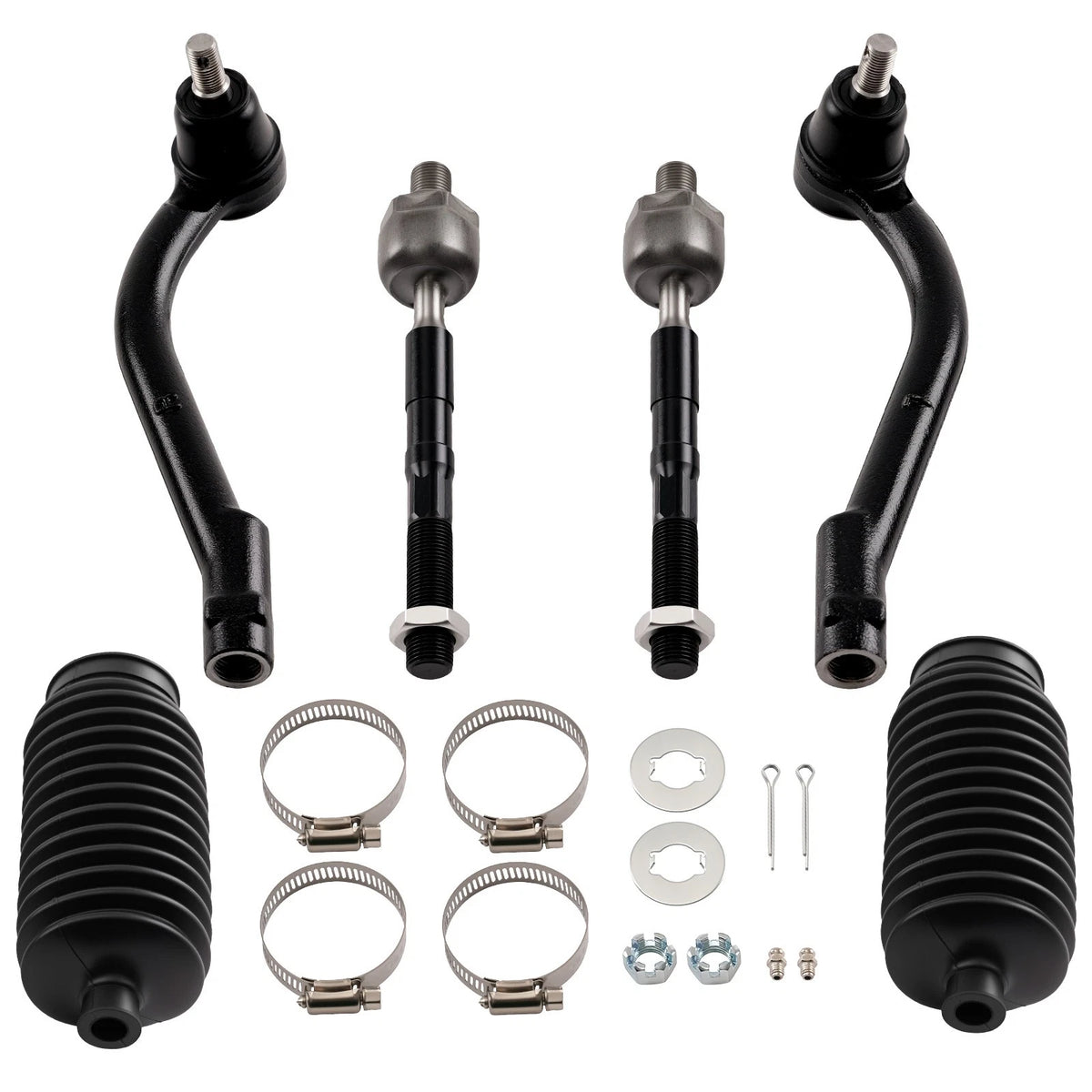 Front Outer Inner Tie Rod End for Hyundai Santa Fe (2007–2012), Kia Sorento (2011–2013)