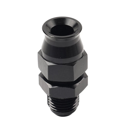 6AN Male to 3/8" Tube Hardline Fuel Line Compression Fitting Adapter