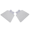 2X Replacement Transparent Eye Protection Shields for Bench Grinder