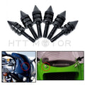Windscreen Bolt Kit for Motorcycle (Black SPIKE)