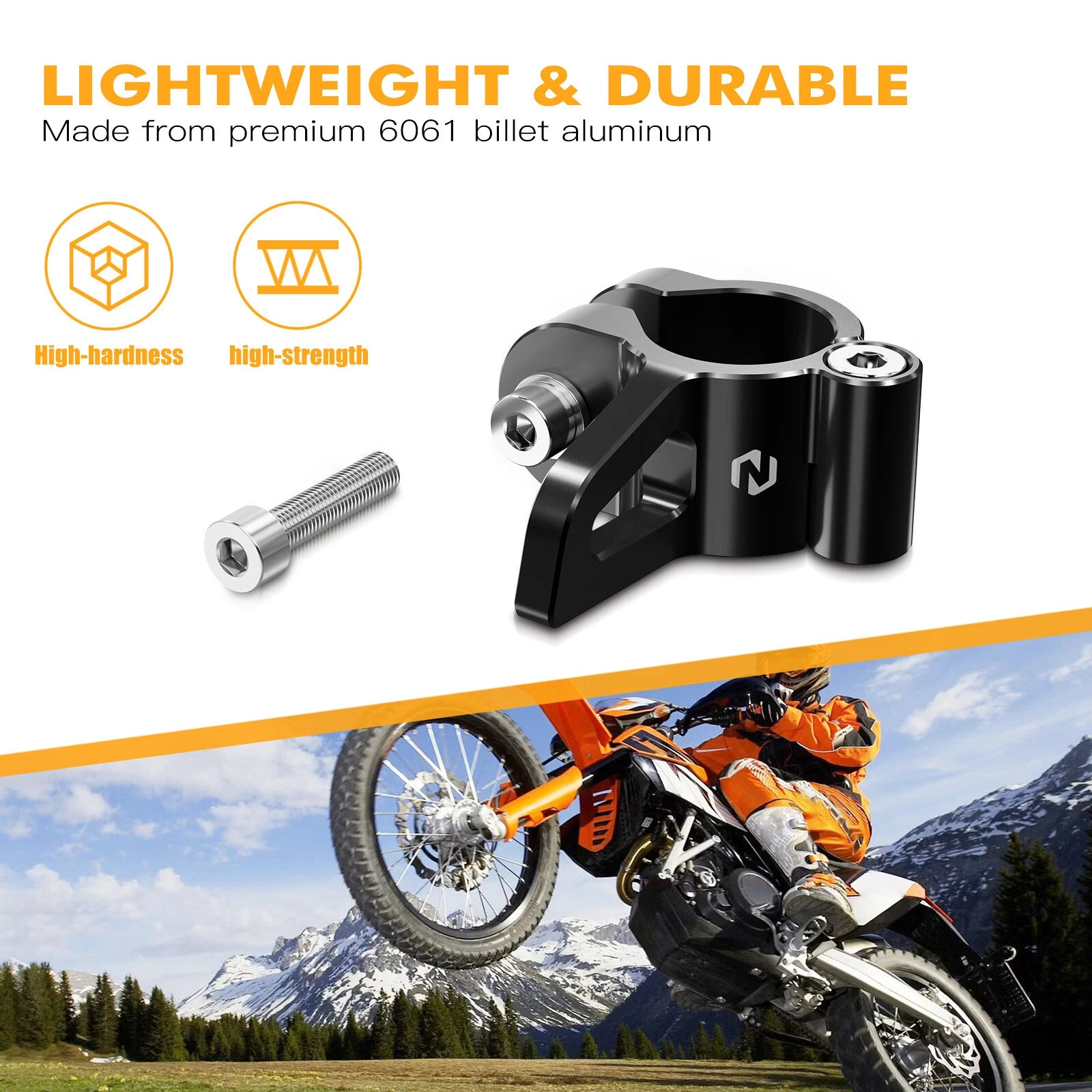 Adjustable Sidestand Kickstand Tip for KTM 690 Enduro R (2008–2023)