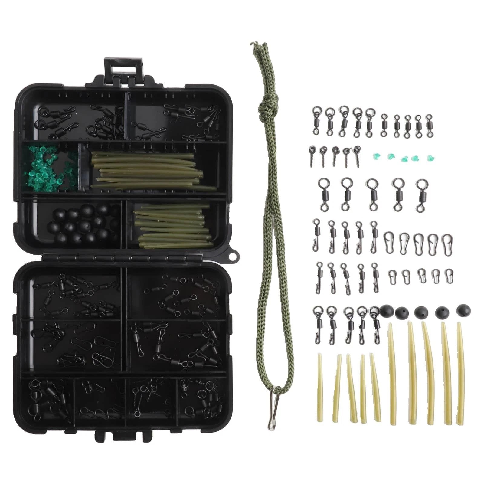 Storage box for carp fishing gear