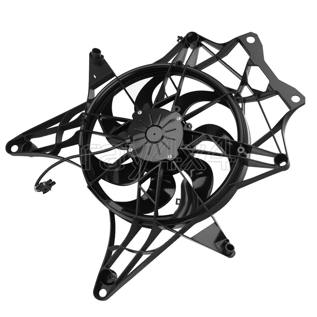Radiator Cooling Fan Assembly for Can-Am Maverick X3 Turbo Max RR (2017–2024)