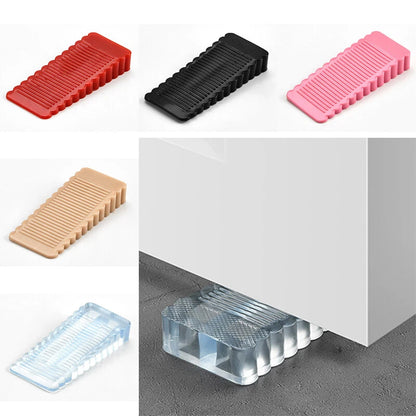 Silicone Wedge Door Stopper for Home (Anti-skid, Anti-collision)