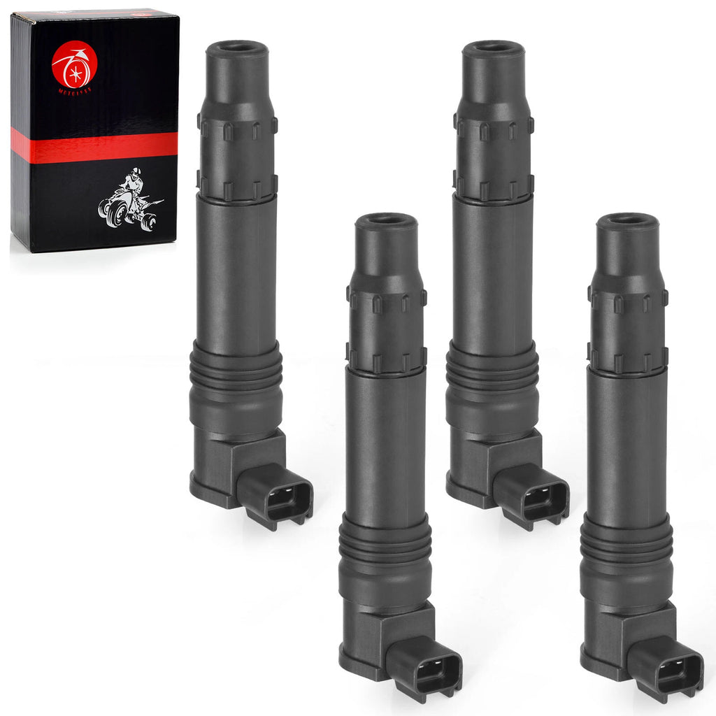 Set of 4 Ignition Coils for Kawasaki Ninja 1000 ZX-12R ZX-9R ZX1000 ZX1200 ZX900