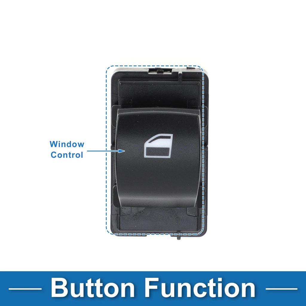 Rear Left Side Power Window Switch for BMW 528i 535i xDrive (2011–2016)