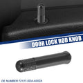 Auto Door Lock Rod Knob Replacement Black for Honda Accord (2003–2007)