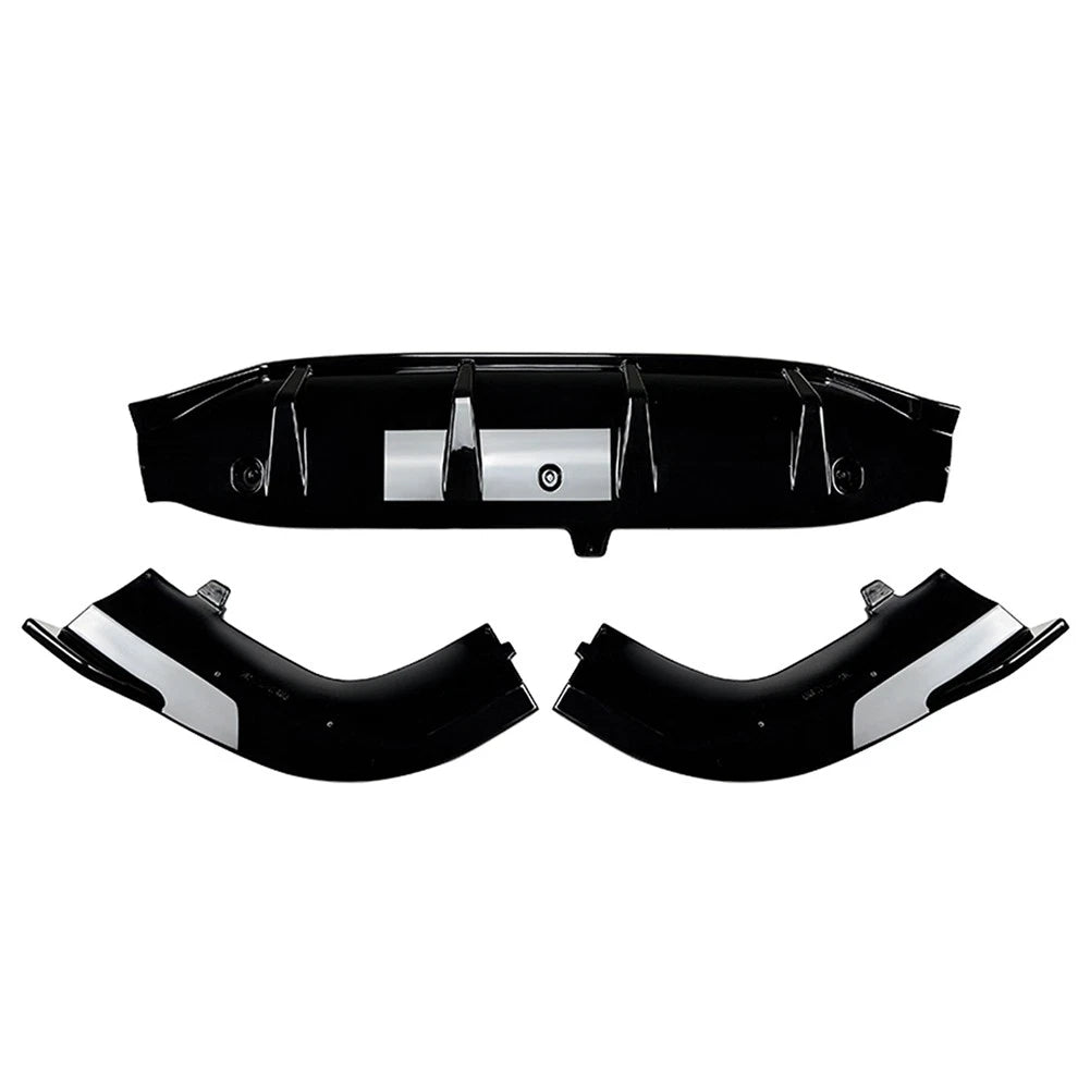 Rear Bumper Spoiler Splitter Lip for Mercedes Benz GLC-Class (2023–2023)