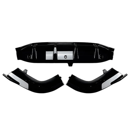Rear Bumper Spoiler Splitter Lip for Mercedes Benz GLC-Class (2023–2023)