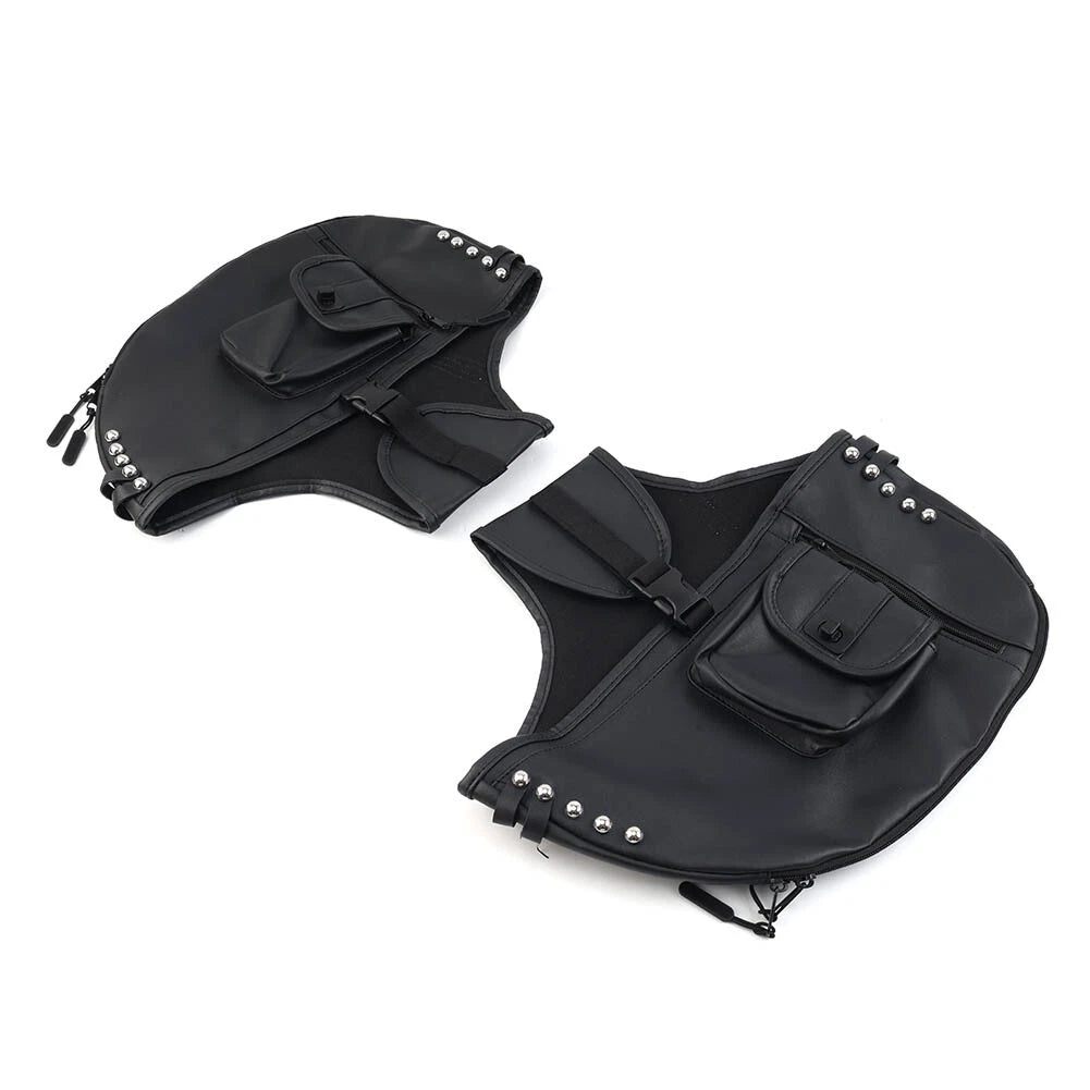 Soft Lowers Chaps Leg Warmer Bag for Harley Touring Road Glide (2014–2023)