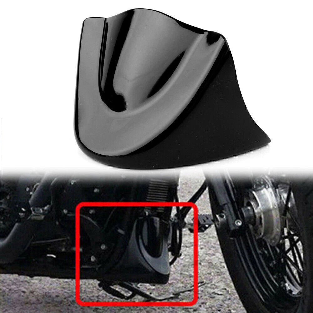 Gloss Black Front Chin Spoiler Air Dam for Harley Dyna FXD FXDB (1999–2005)
