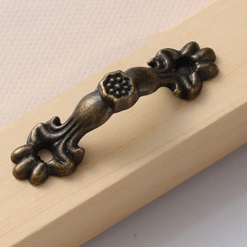 10Pc Decorative Pull Handle Knob for Jewelry Box Drawer (43mm x 11mm)
