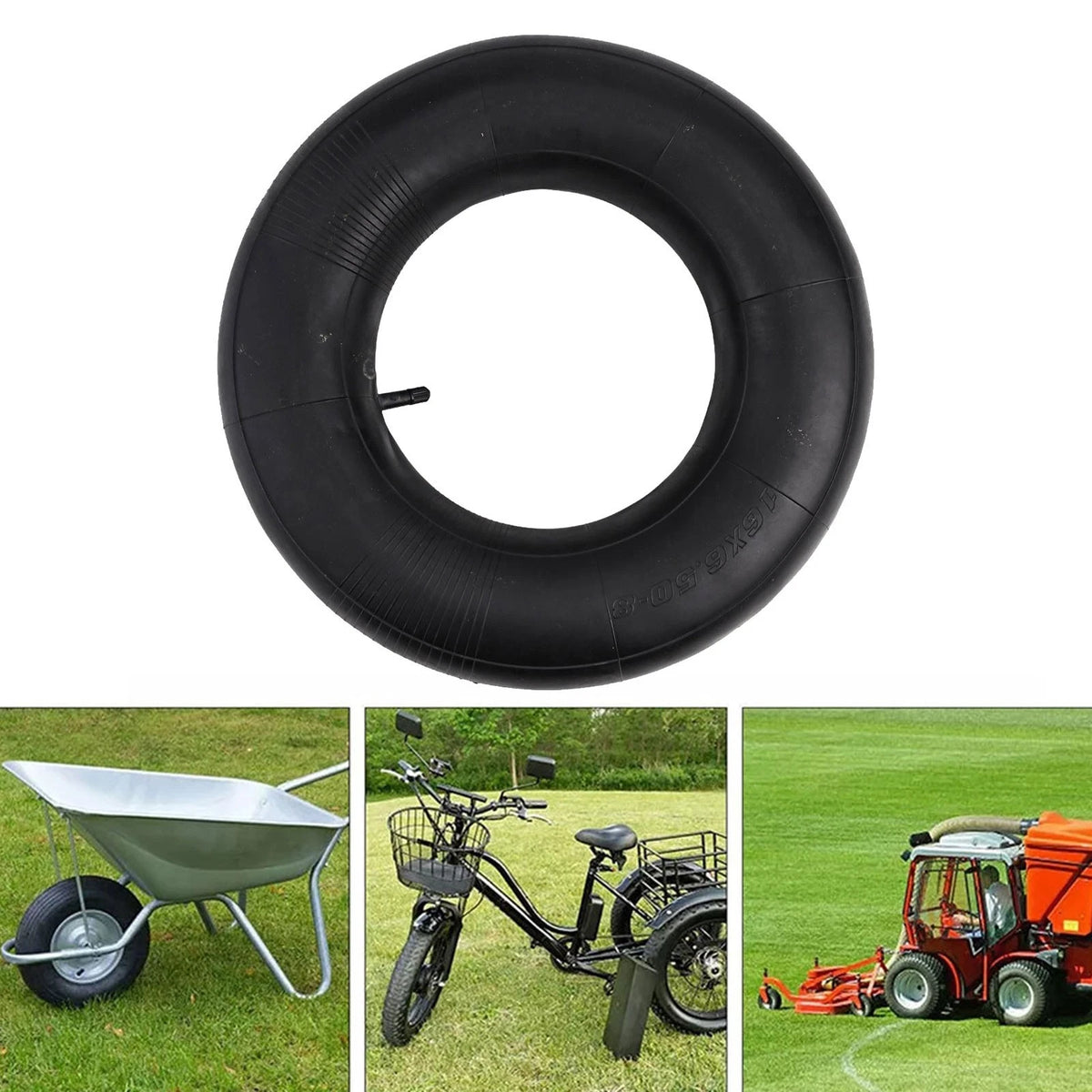 Inner Tube 16x6 508 for Lawn Mower and Motorcycle