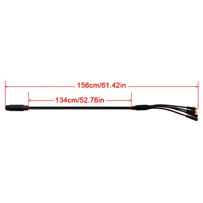 1.5m Waterproof Cable Cord for Electric Bicycle E-bike KT Controller