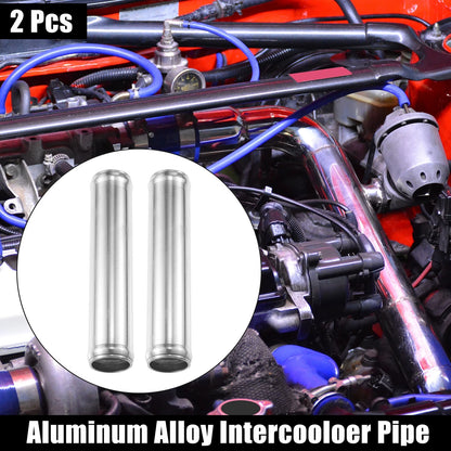 2X Intercooler Pipe Tube for Universal Fit (1.25" OD, 6" Length)
