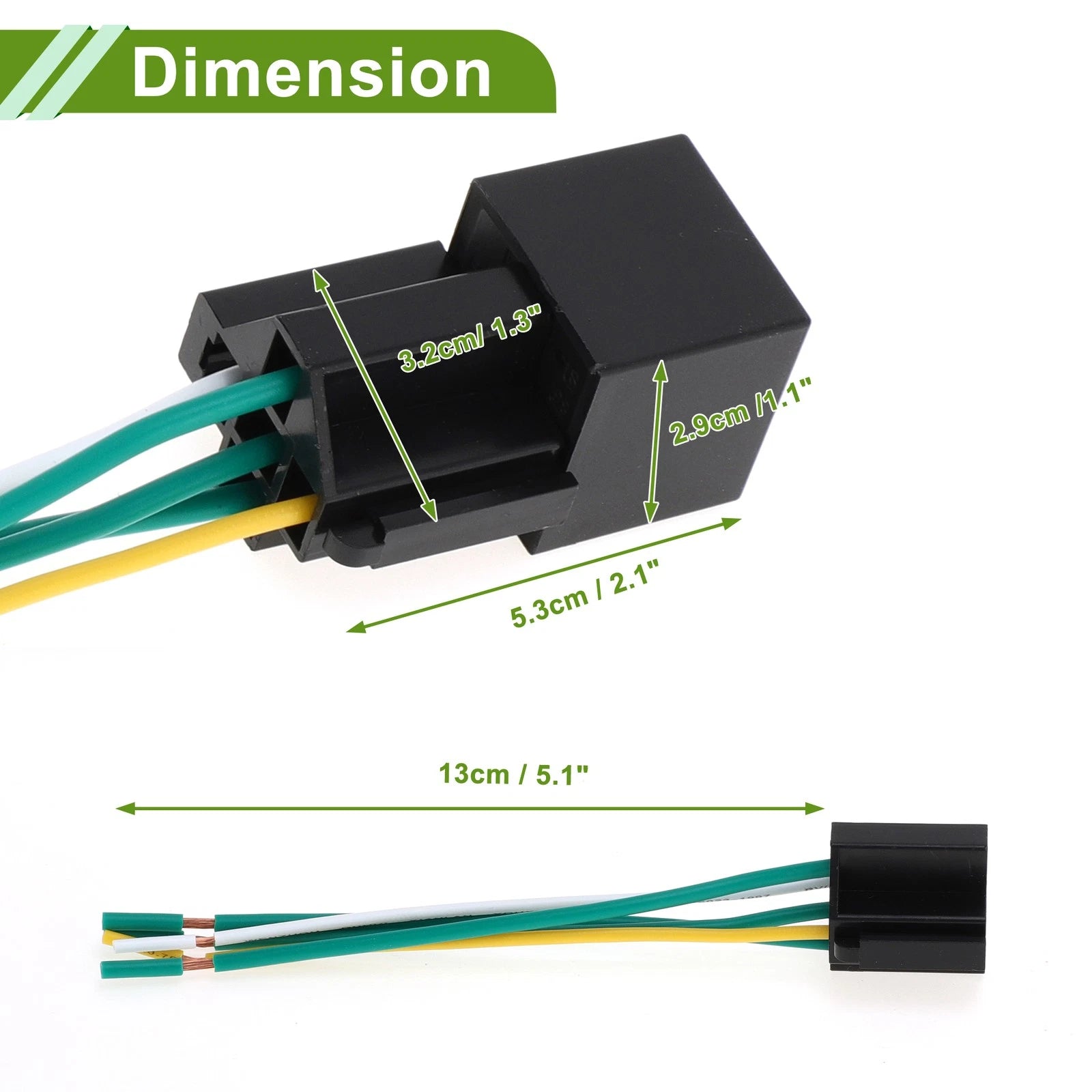 1 Pc 5 Pin 24V 40A Waterproof Auto Relay for Car with Harness Socket