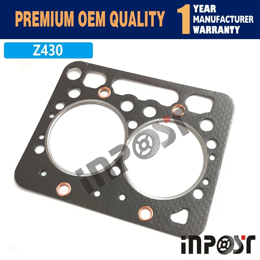 Cylinder Head Gasket for Kubota Z430 Engine (Graphite)