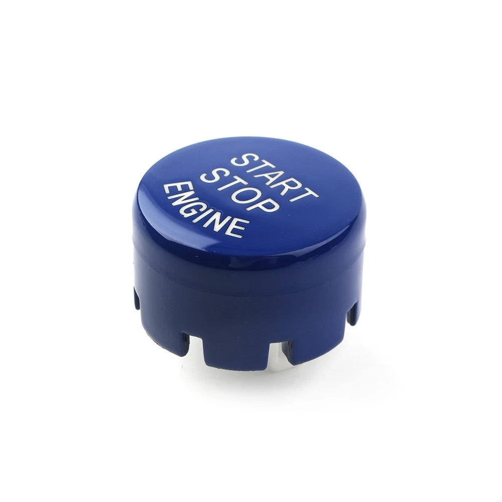 Start Stop Engine Button Switch Cover for BMW F Series (Universal, Blue)
