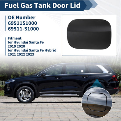 Fuel Tank Door Replacement for Hyundai Santa Fe (2019–2023) Gas