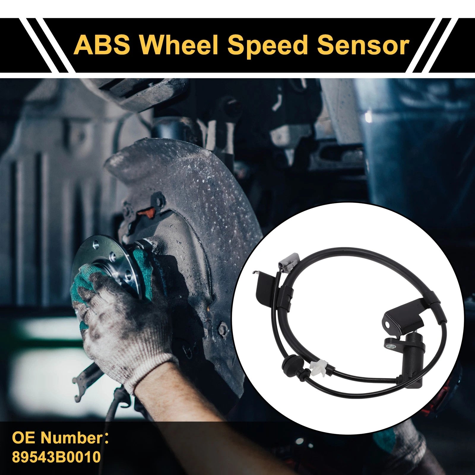 ABS Wheel Speed Sensor Left Front Replacement for Toyota Venza 2020–2022