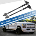 2X Front Outer Tie Rod End Links Kit for Ford Explorer (2006–2010)