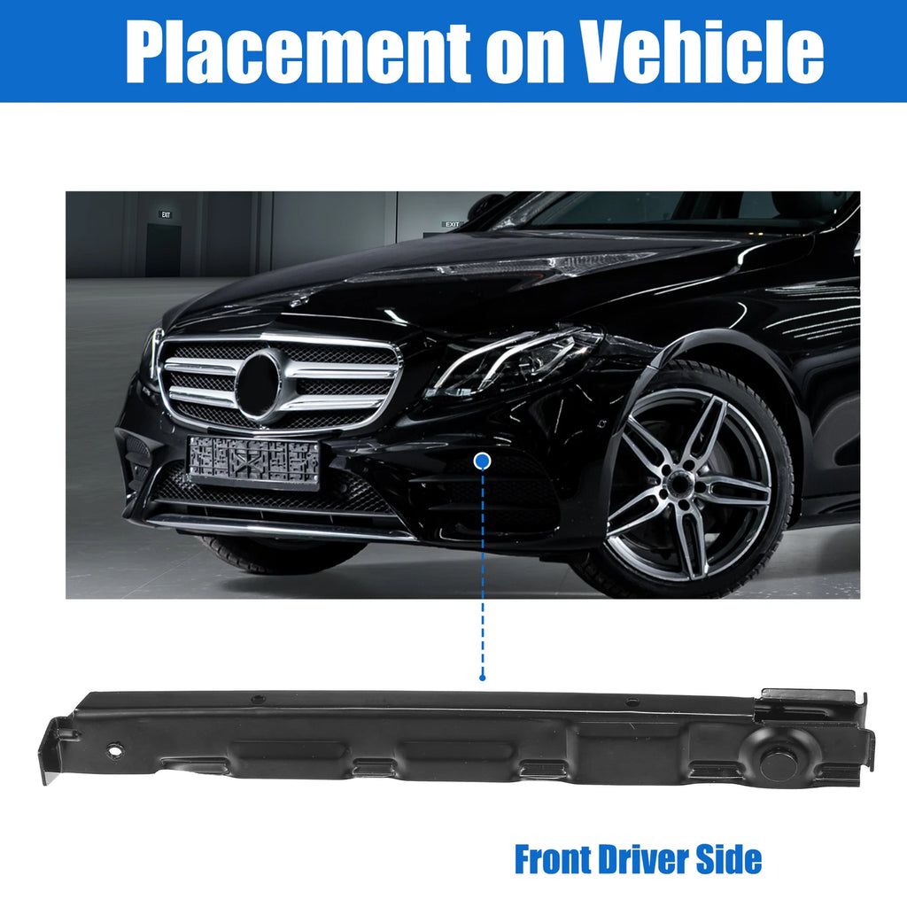 Front Right Upper Bumper Cover Inner Support Bracket for Mercedes Benz E320 (1996–1999)