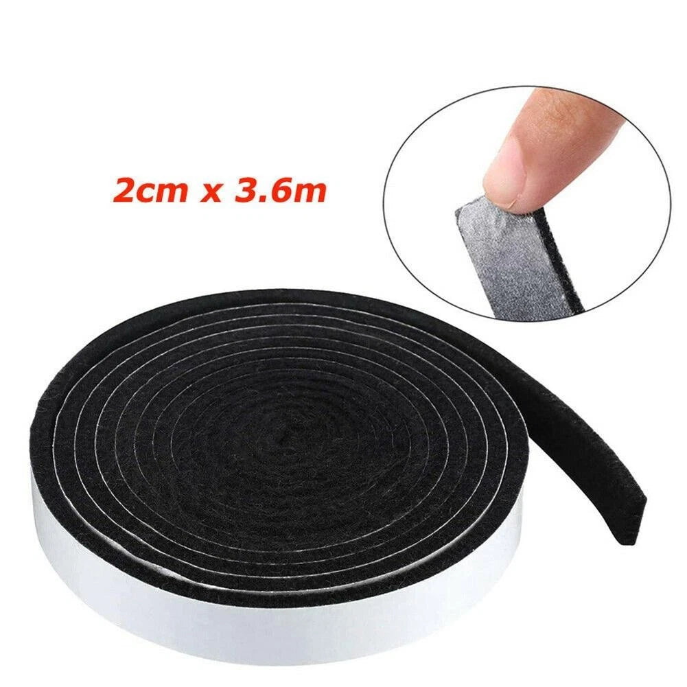 BBQ Sealing Tape Strip for Automotive Use (1 Roll, 2cm x 3.6m)