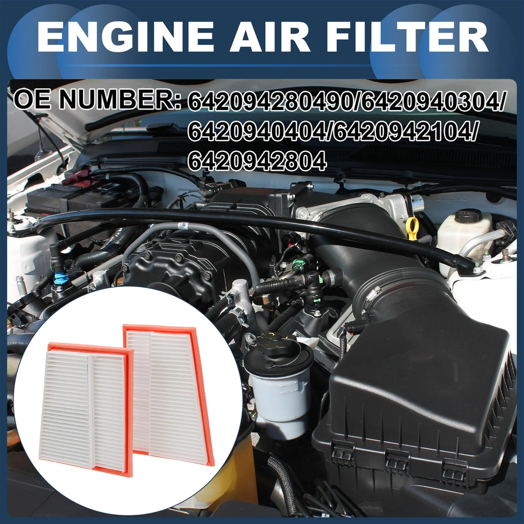 Engine Air Filter Replacement for Mercedes-Benz CLS500 (2006–2011)