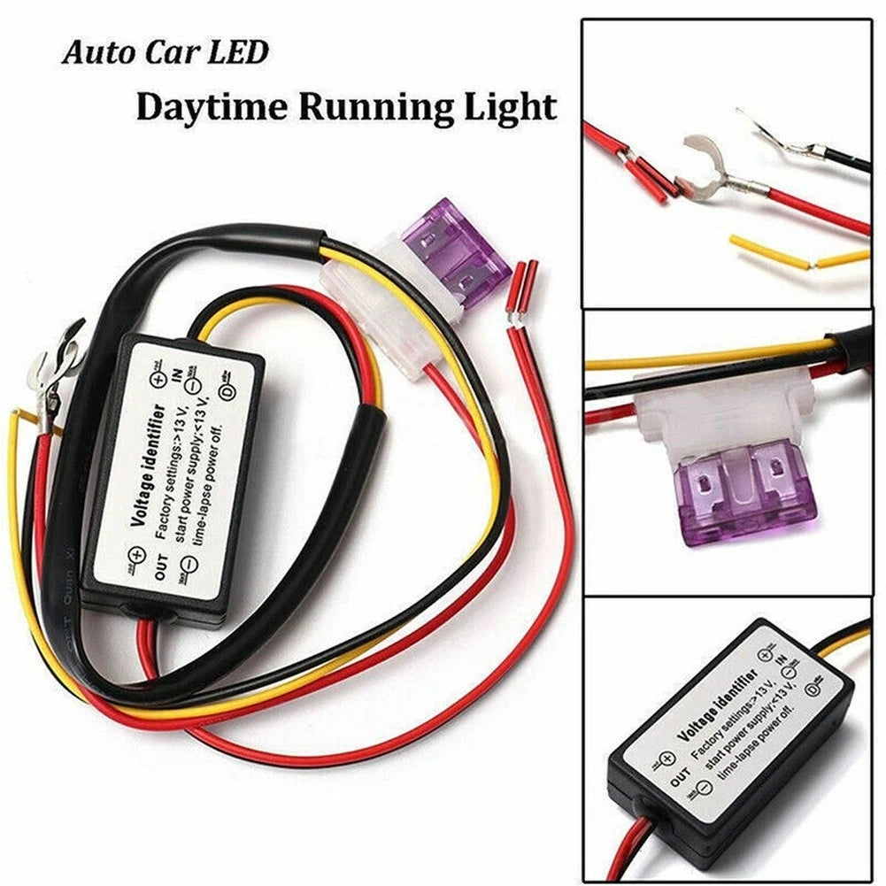 Auto Sensing Daytime Running Light Controller for Various Vehicles (12V-18V)