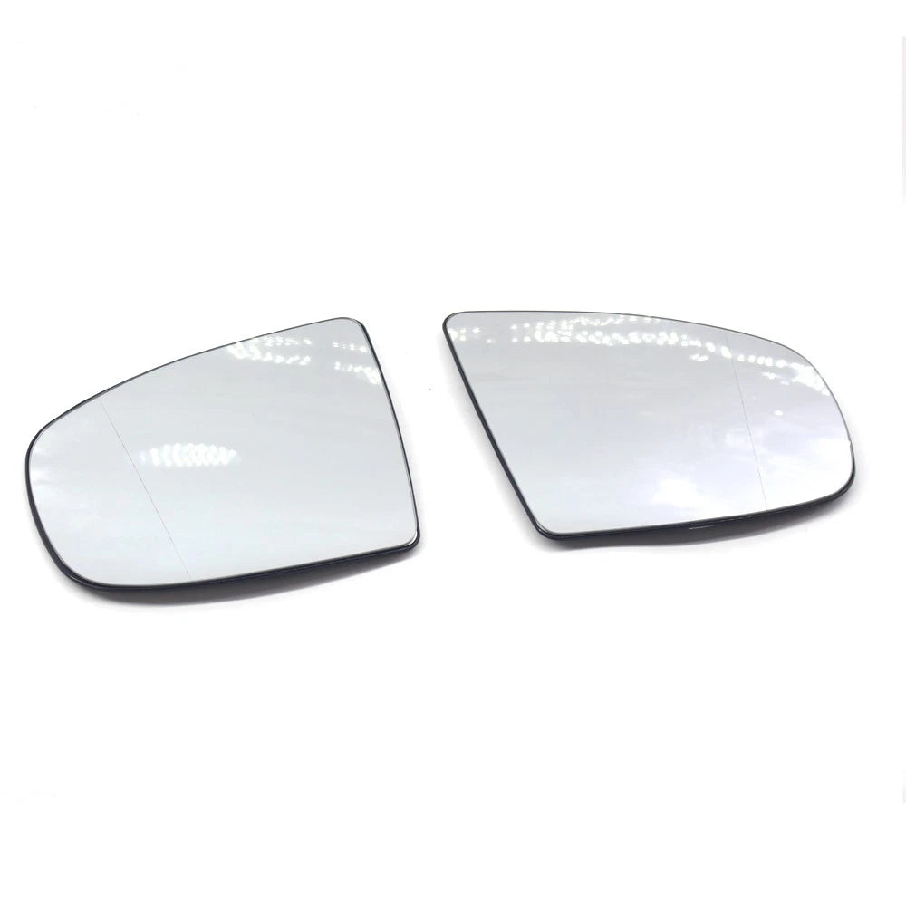 Pair Heated Door Wing Mirror Rear View Glass for BMW X5 E70 (2007–2013) X6 E71 (2008–2014)