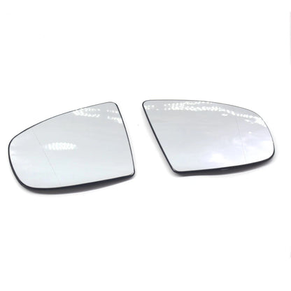 Pair Heated Door Wing Mirror Rear View Glass for BMW X5 E70 (2007–2013) X6 E71 (2008–2014)