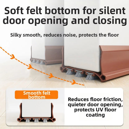 Adjustable Door Seal Strip for Dust Noise Protection (Universal Fit)