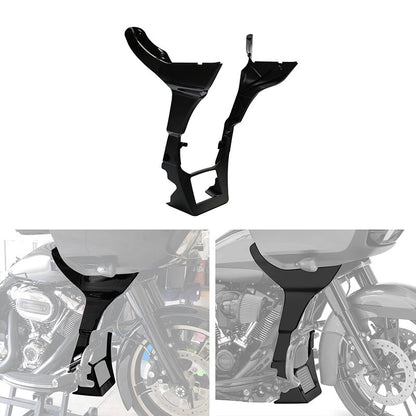Unpainted Black Fairing Spoilers Cover for Harley Road Glide (2017–2023)