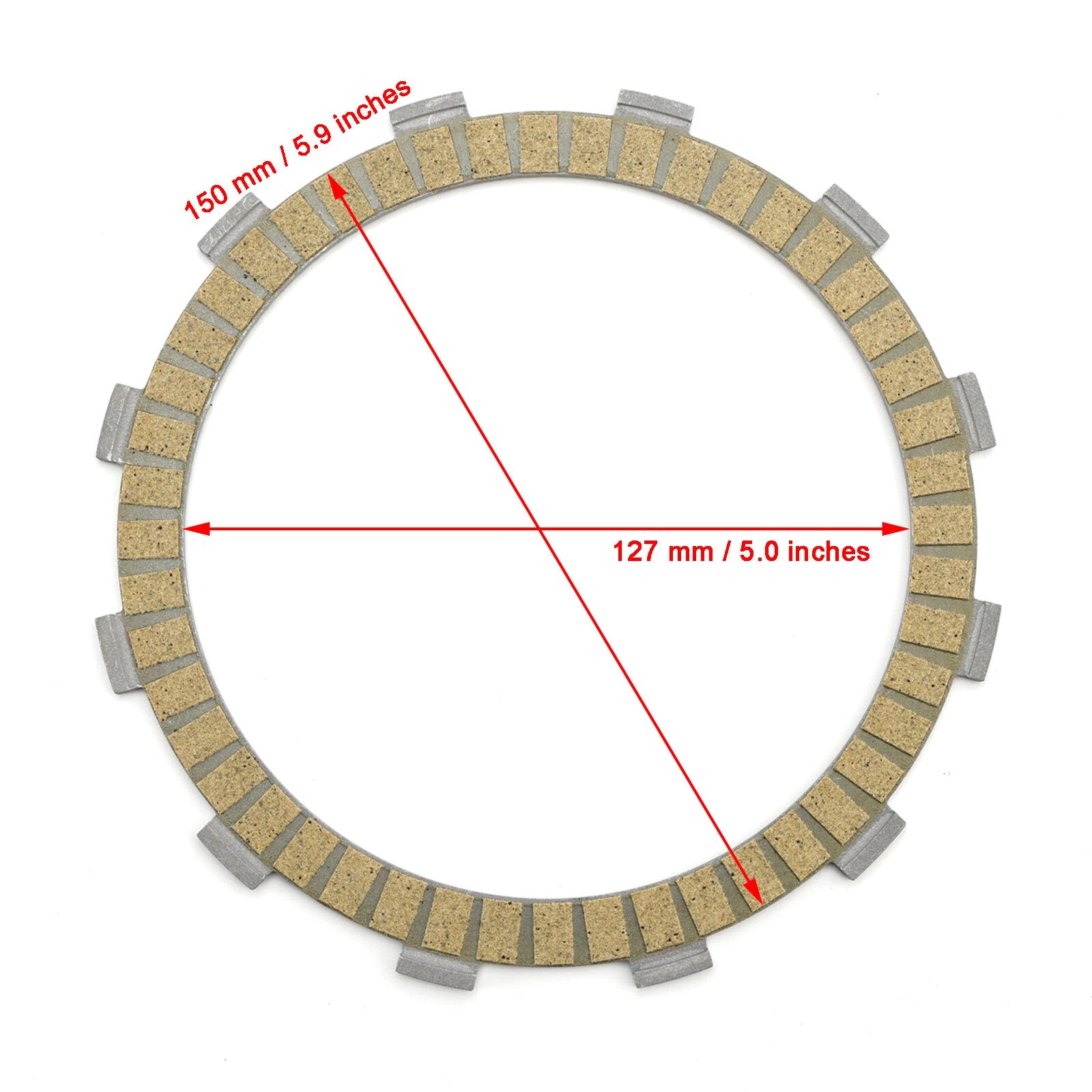 Clutch Kit & Friction Plates for Suzuki AN650 Burgman (2003–2016, 2013–2018)