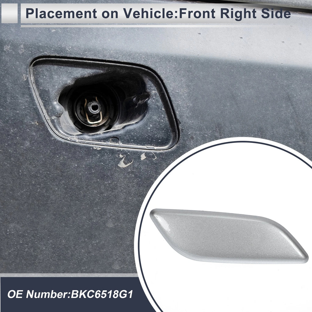 Front Right Side Headlight Washer Nozzle Cover Cap for Mazda 3 (2014–2018)