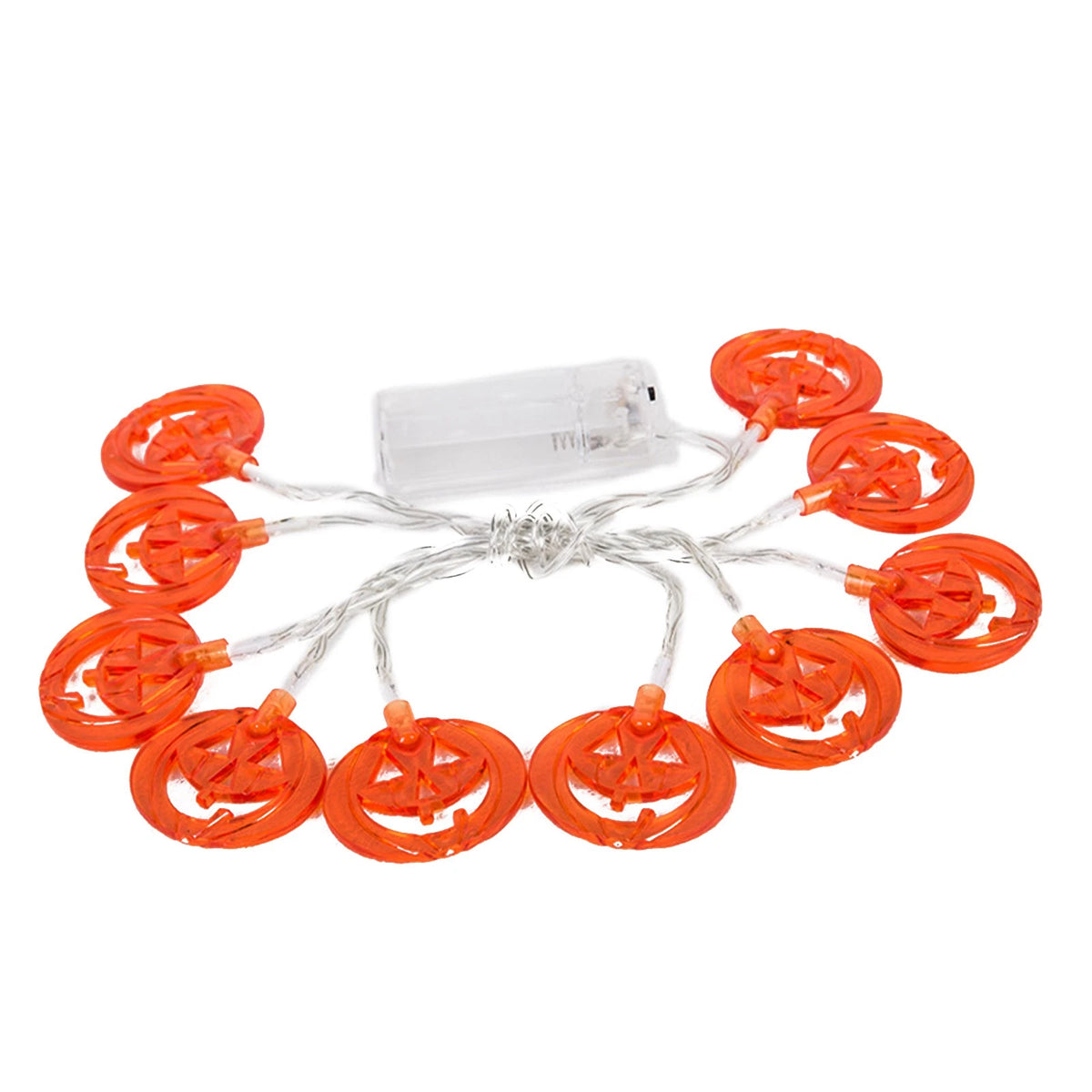 20 LED Waterproof Pumpkin String Lights for Halloween Decoration