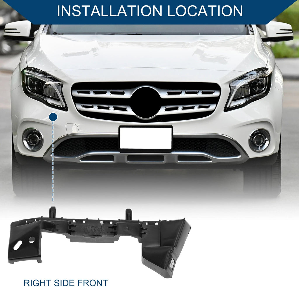 Right Front Bumper Support Bracket Replacement for Chevrolet Cruze (2009–2015)