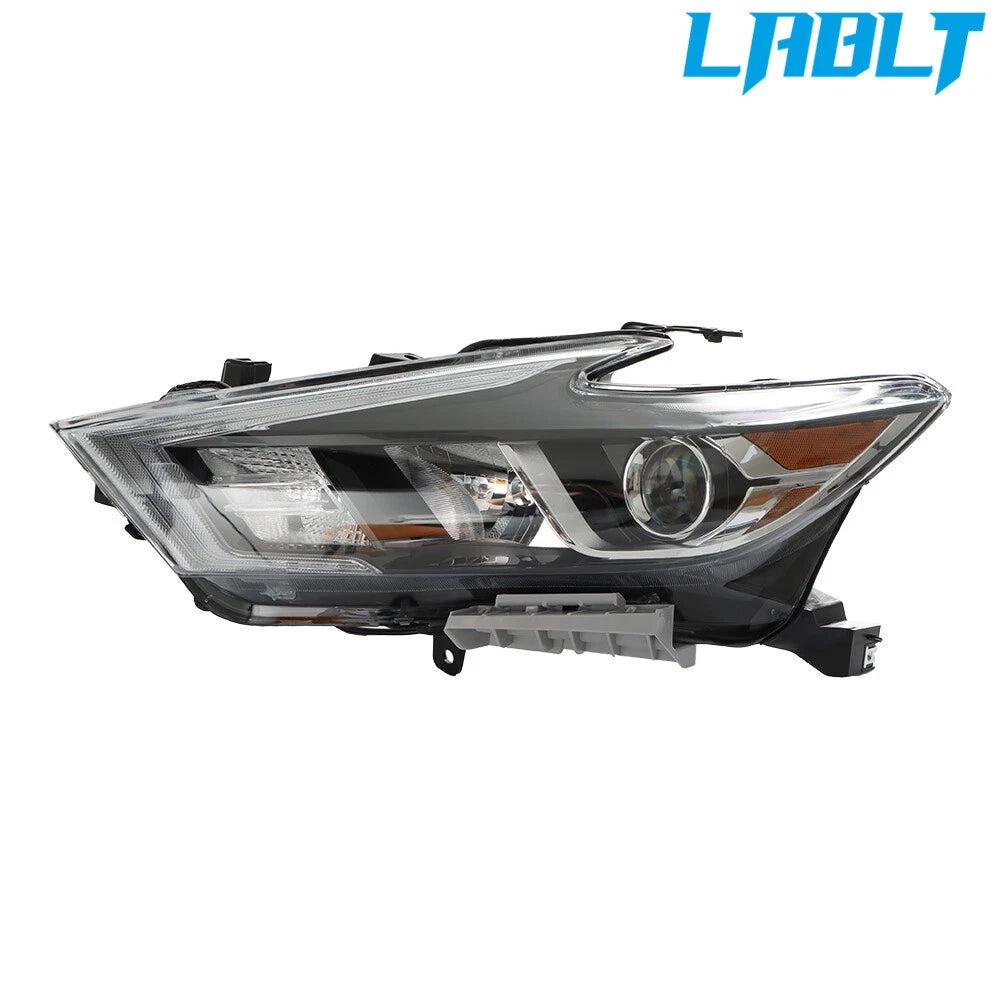 Left Side Headlight Halogen w/ LED DRL for Nissan Maxima (2016–2018)