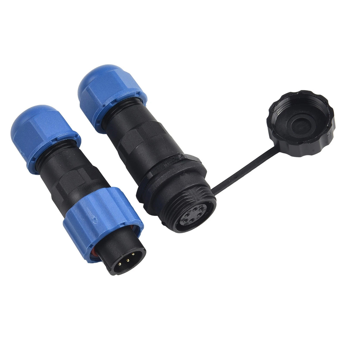 2X Waterproof 7 Pin Aviation Connector Socket for Aviation Cable