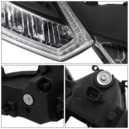 Front LED Headlight & Fairing Stay Bracket for Aprilia RS660 (2021–2025)