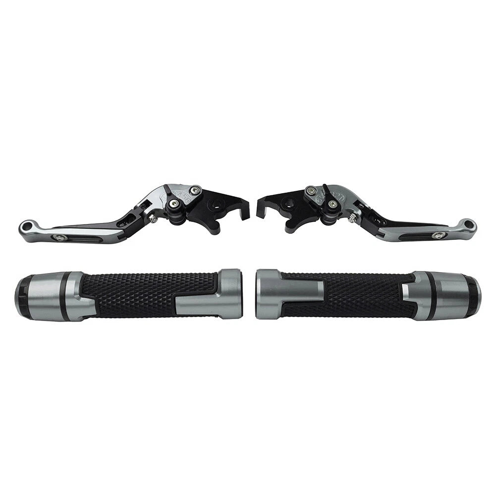 Titan Extendable Brake Clutch Levers Handlebar Grips Sets For Honda CBR600RR