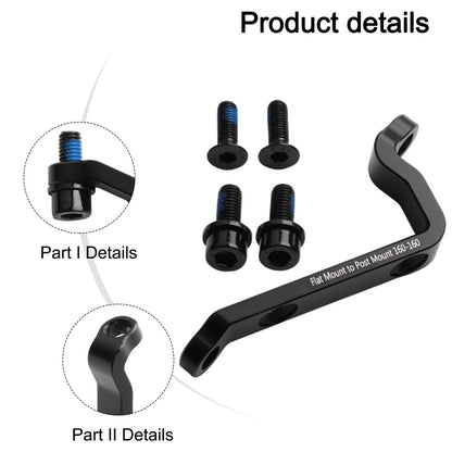 160mm Brake Caliper Adapter for Flat Mount Frame (2015–2023)