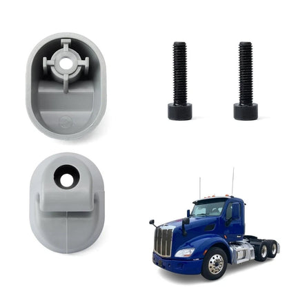 2Pcs Sun Visor Clips for Peterbilt (S16-1023-661, F01377-2)