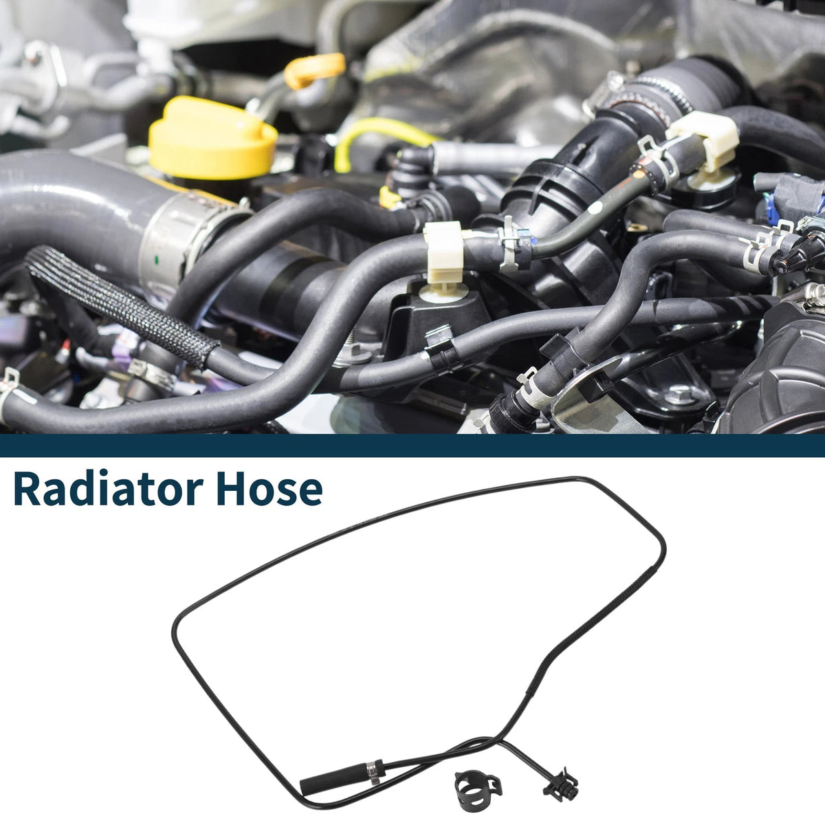 Radiator Hose No. 9G918K012FB for Ford Mondeo (2011) Rubber Coolant Pipe