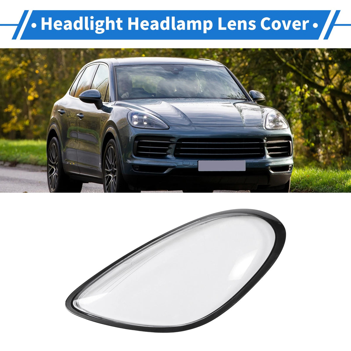 Headlight Lens Cover for Porsche Cayman 981 (2014–2016)