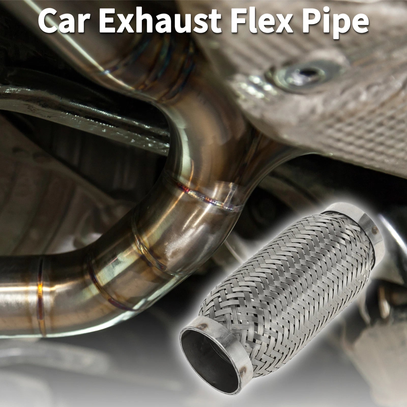 Exhaust Flex Pipe for Universal Applications (2.16 Inch OD)