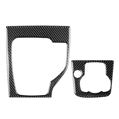 Carbon Fiber Gear Shift Panel Trim for Mazda 3 Axela (2013–2018)